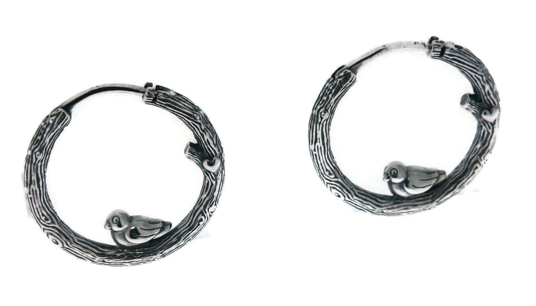 Amazon.co.jp: [パンドラ] Pandora Spring Bird Hoops フープ